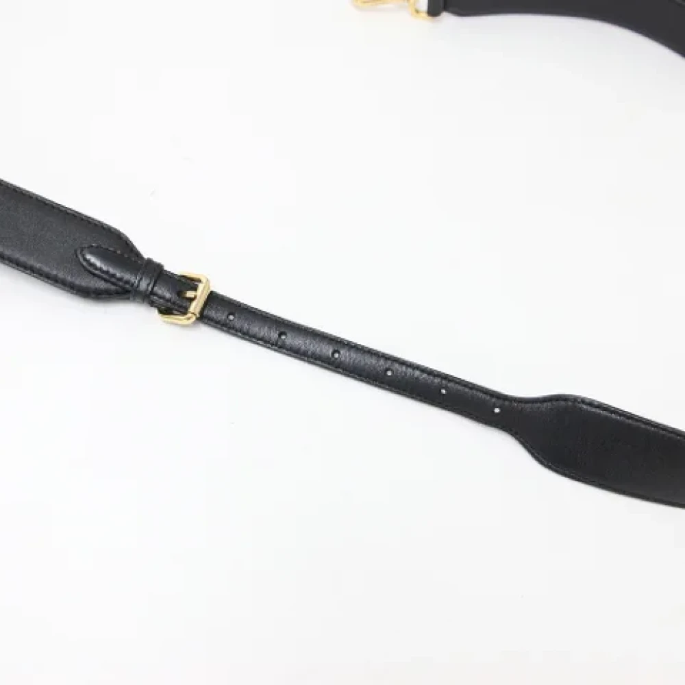 Fendi Vintage Pre-owned Leather fendi-bags Black Dames