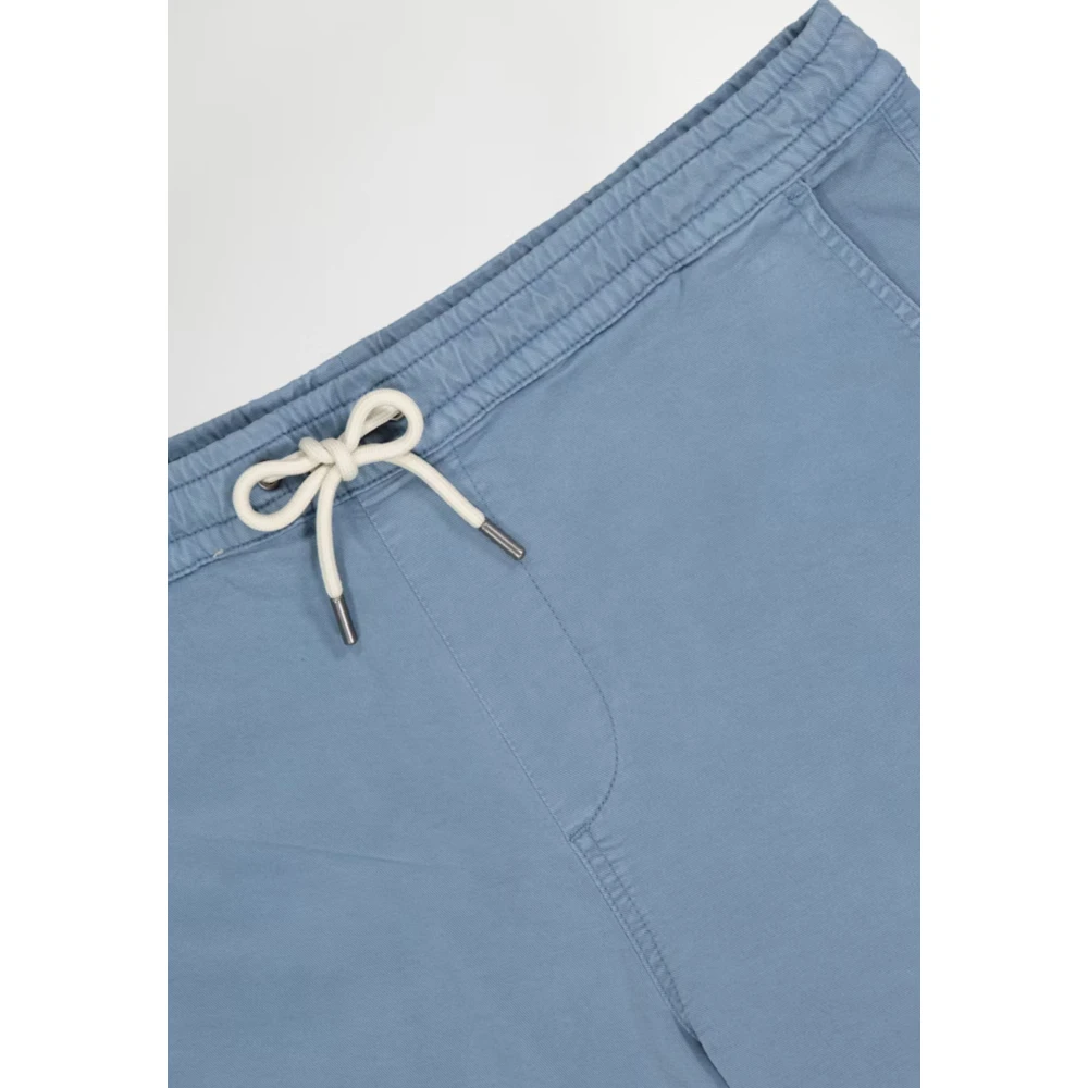 Nn07 Blauwe Gregor Shorts Blue Heren