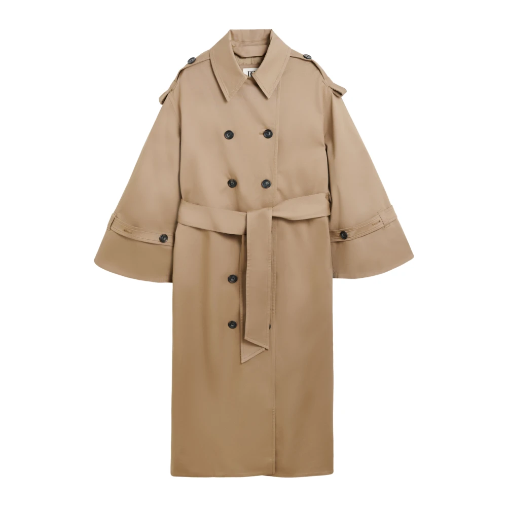 By Malene Birger Tidlös trenchcoat med klassiska detaljer Beige, Dam