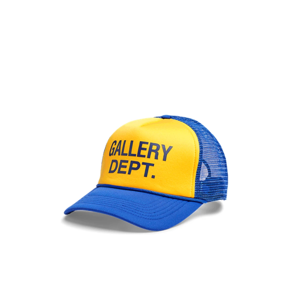 Gallery Dept. Gele Trucker Cap met GD Logo Multicolor Heren