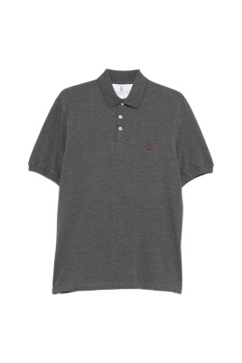 pull-polo-gris-avec-logo-brode