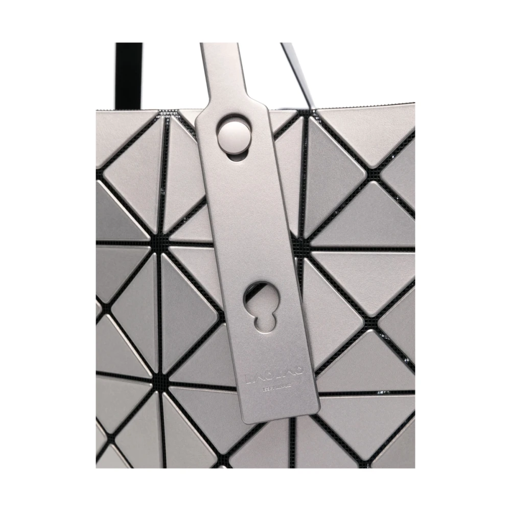Issey Miyake Grijze Schoudertas met Interne Zak Gray Dames