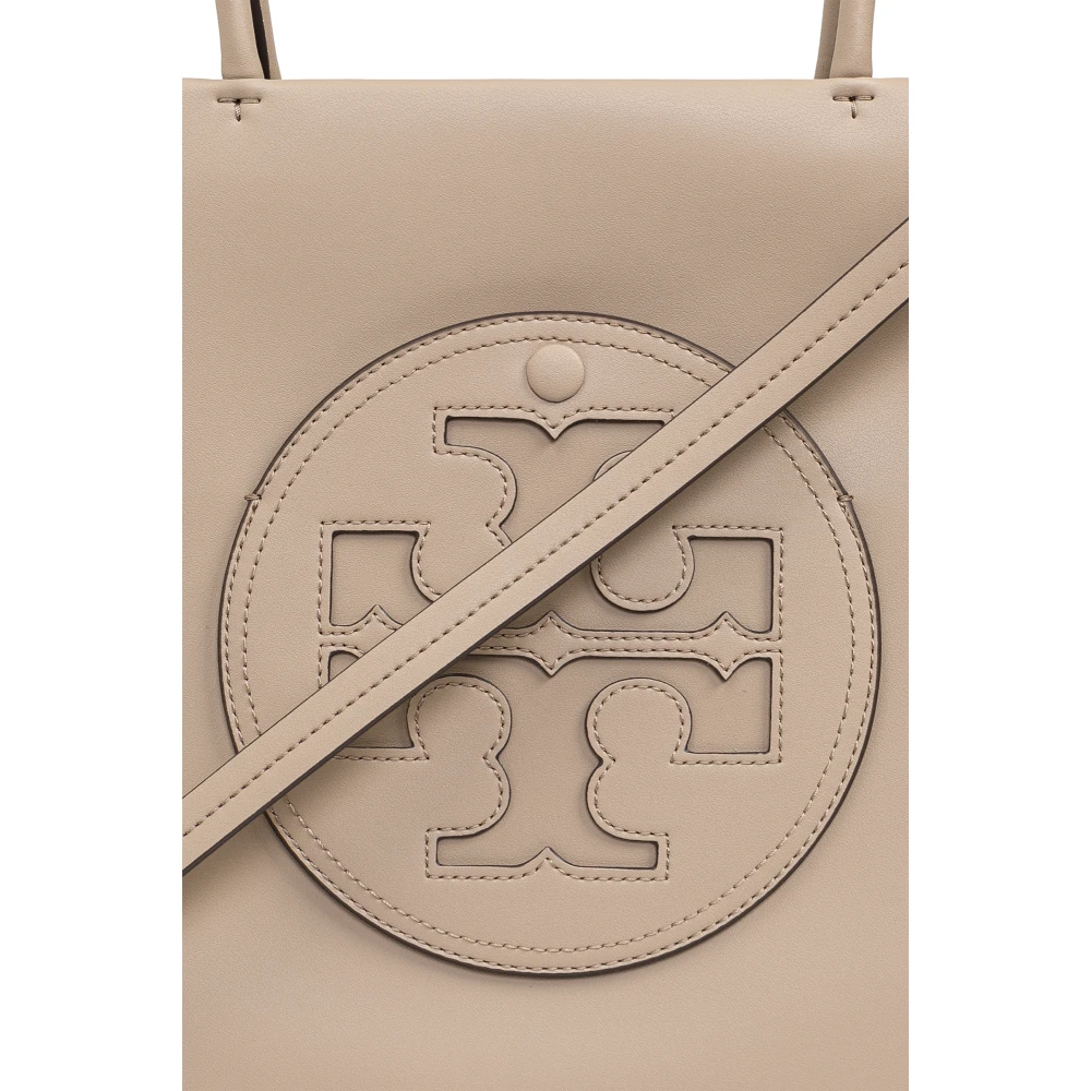 TORY BURCH `Ella Bio Small` Shopper Tas Beige Dames