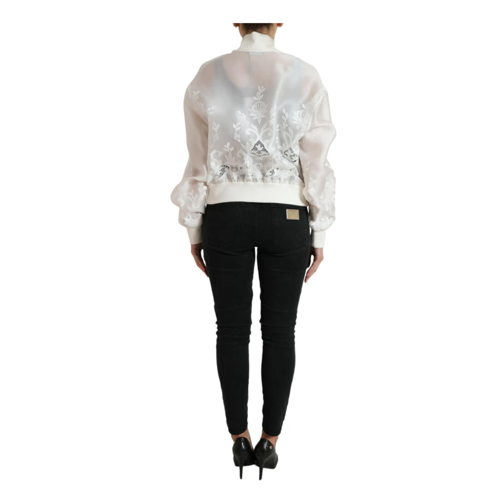 Dolce & Gabbana Bomber Jackets White Dames