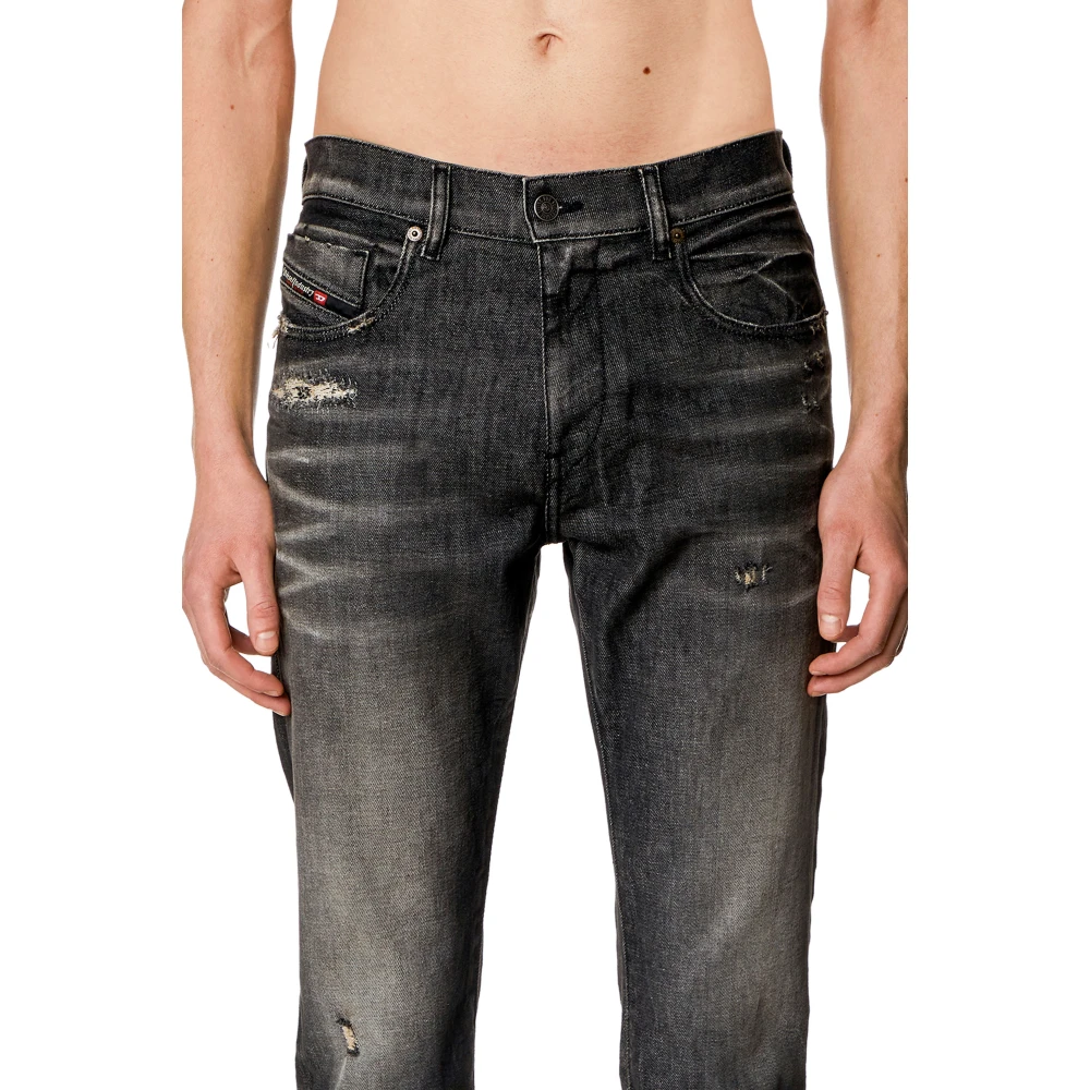 Diesel Slim Jeans 2019 D-Strukt Black Heren