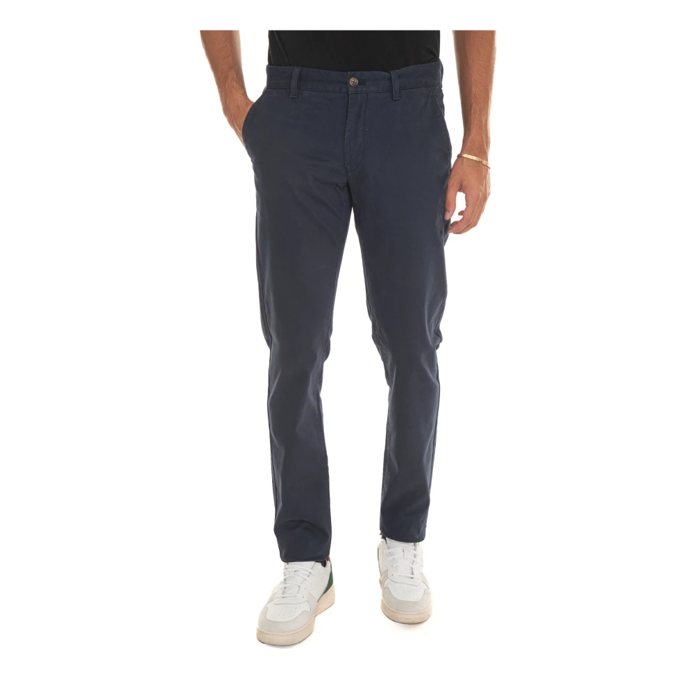 Gant Slim Fit Chino met Logo Blue Heren
