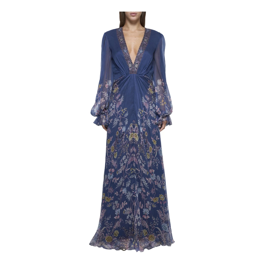 ETRO Elegante Jurken Collectie Blue Dames