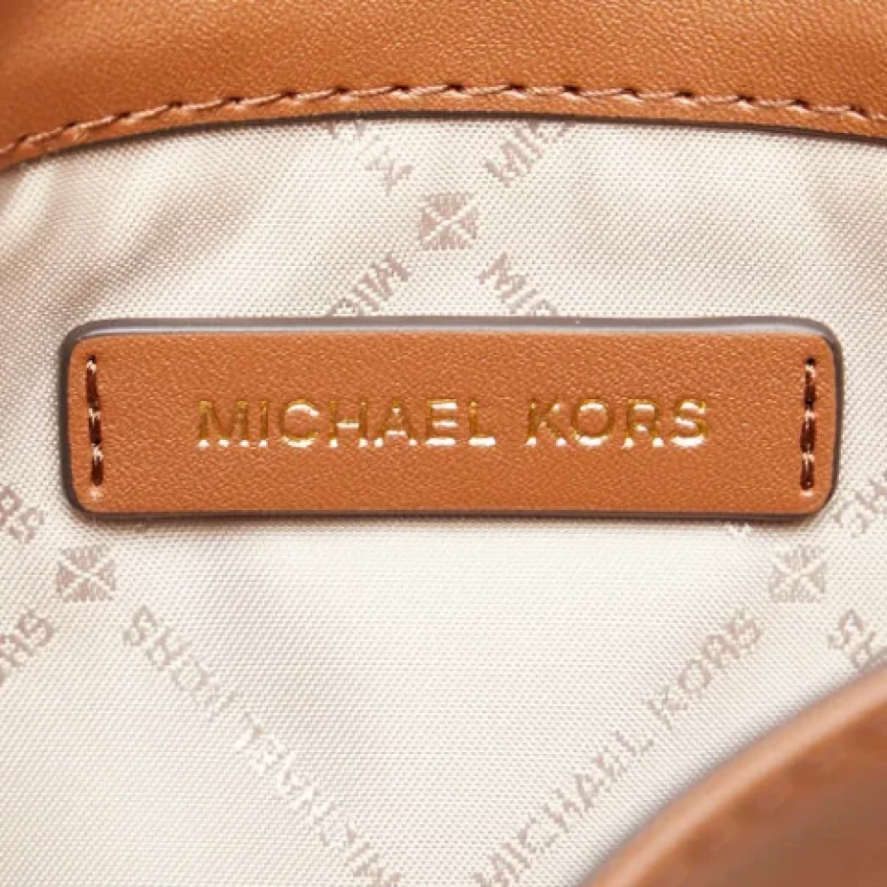 Michael Kors Pre-owned Leather shoulder-bags Brown Dames