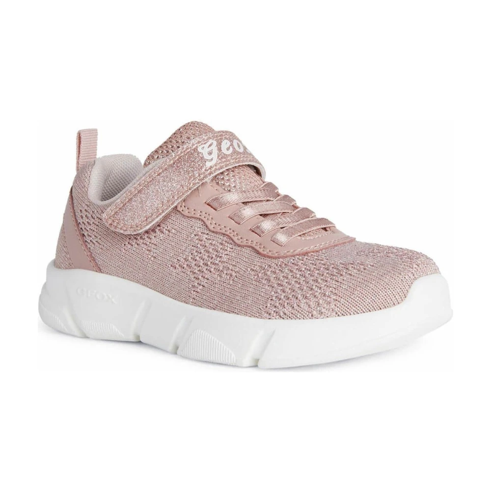 Geox Girls Pink Aril Sport Shoes Size 35 Eu