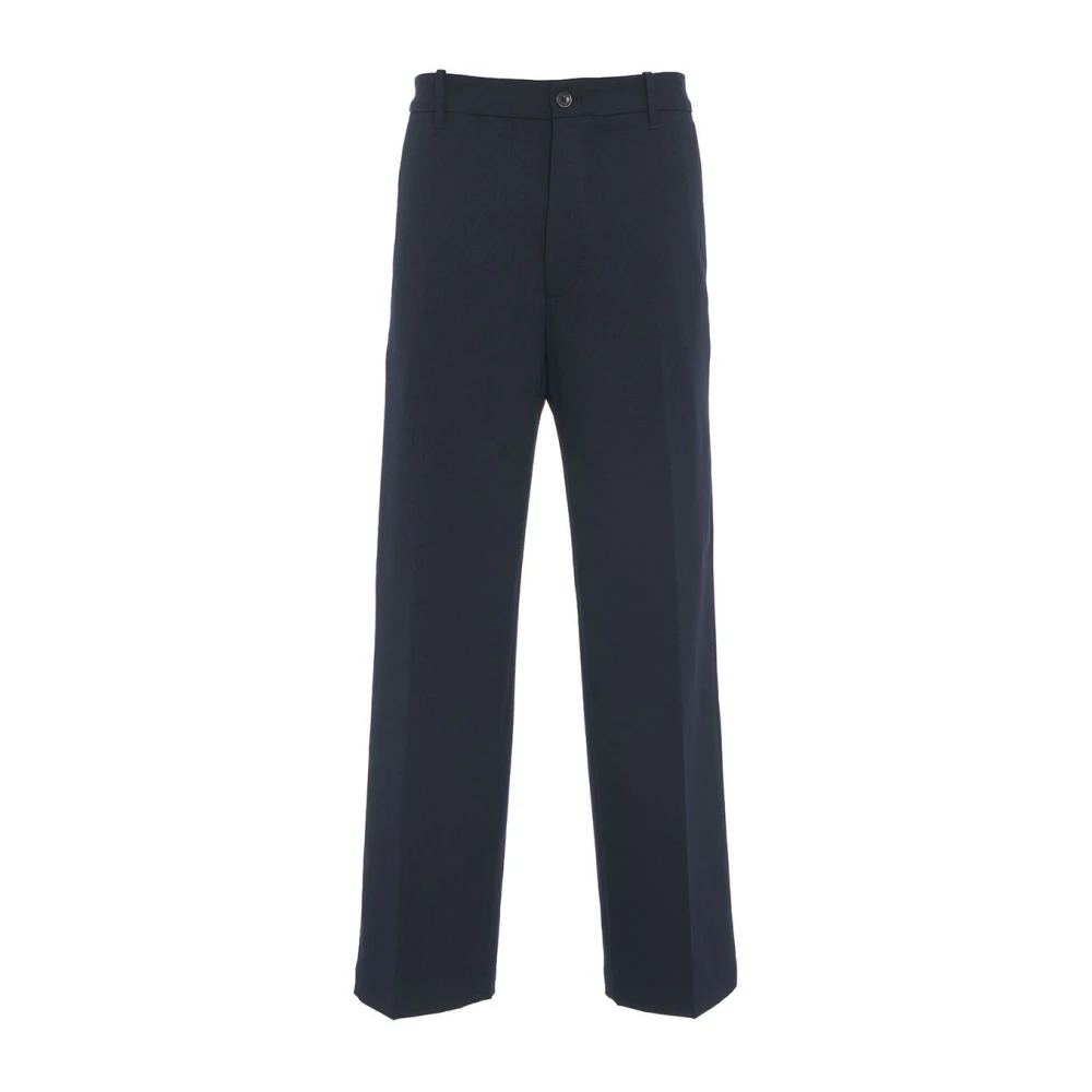 Nine In The Morning Blauwe Broek Aw24 Model Mannen Blue Heren