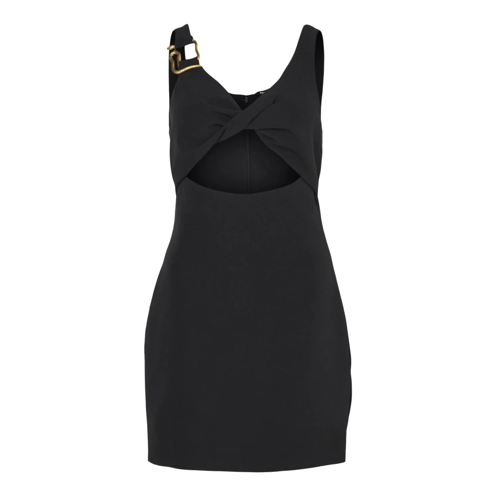 Just Cavalli Women's Black Short Dresses, M, Abito