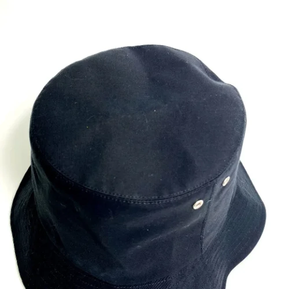 Dior Vintage Pre-owned Fabric hats Black Dames