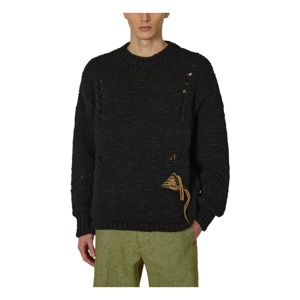 ROA Winter Polo Trui Black Heren