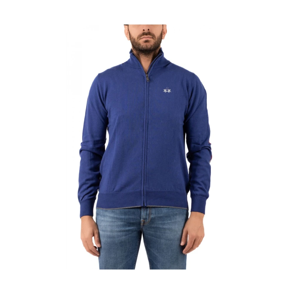 LA MARTINA Heren Polo Shirt Blue Heren