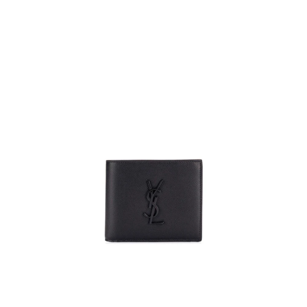 Saint Laurent Creditcardhouder Black Heren