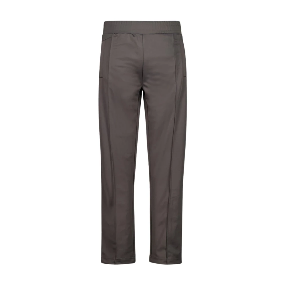 Palm Angels Uomo Grigio - Curved Logo Track Pants - Trousers - S