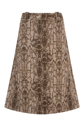 Elegant Beige Wheel Dress