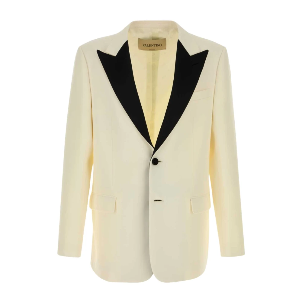 Valentino Garavani , Blazers, Male, White, L, Blazers And Vests