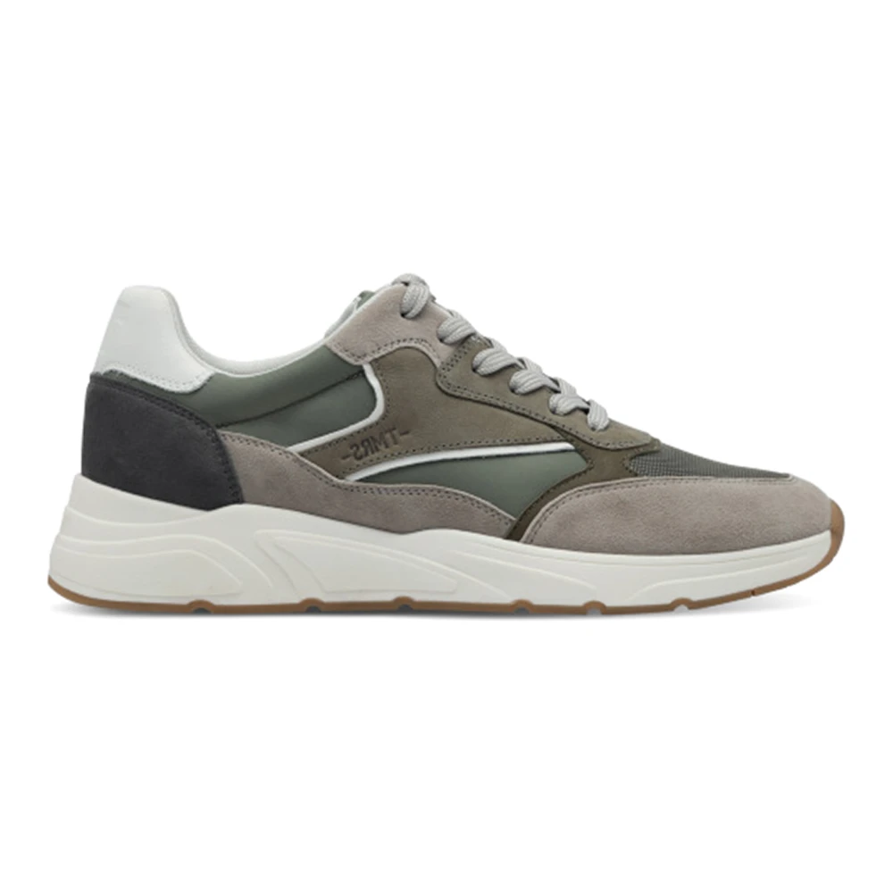Tamaris Men's Green Sneakers, 6 Uk, Trainers With Round Toe