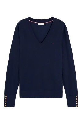 CO Jersey Fine GG V-neck Långärmad Tröja