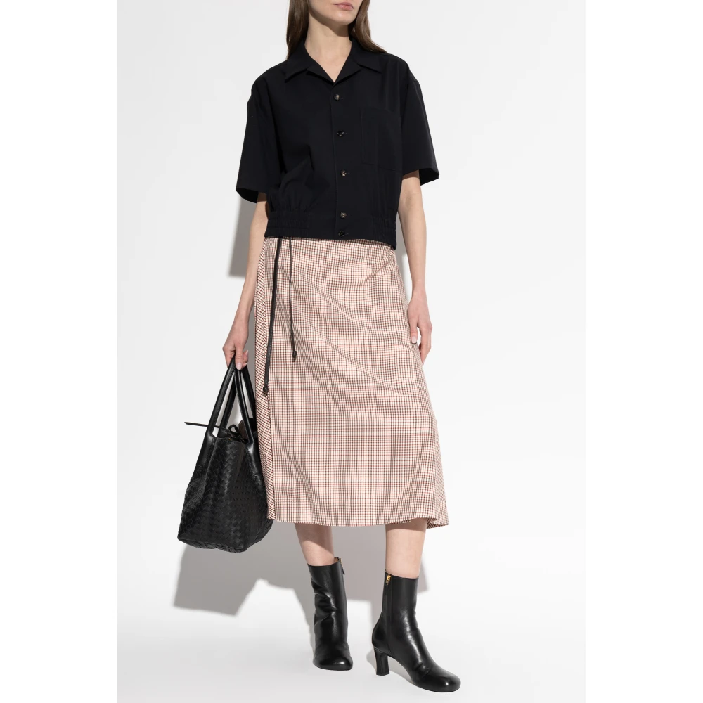 Bottega Veneta Korte mouwen shirt Black Dames
