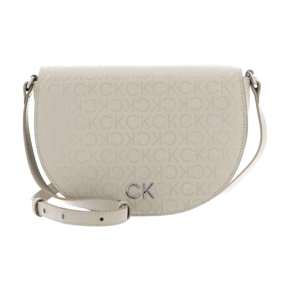 Calvin Klein Crossbody Tas Beige Dames