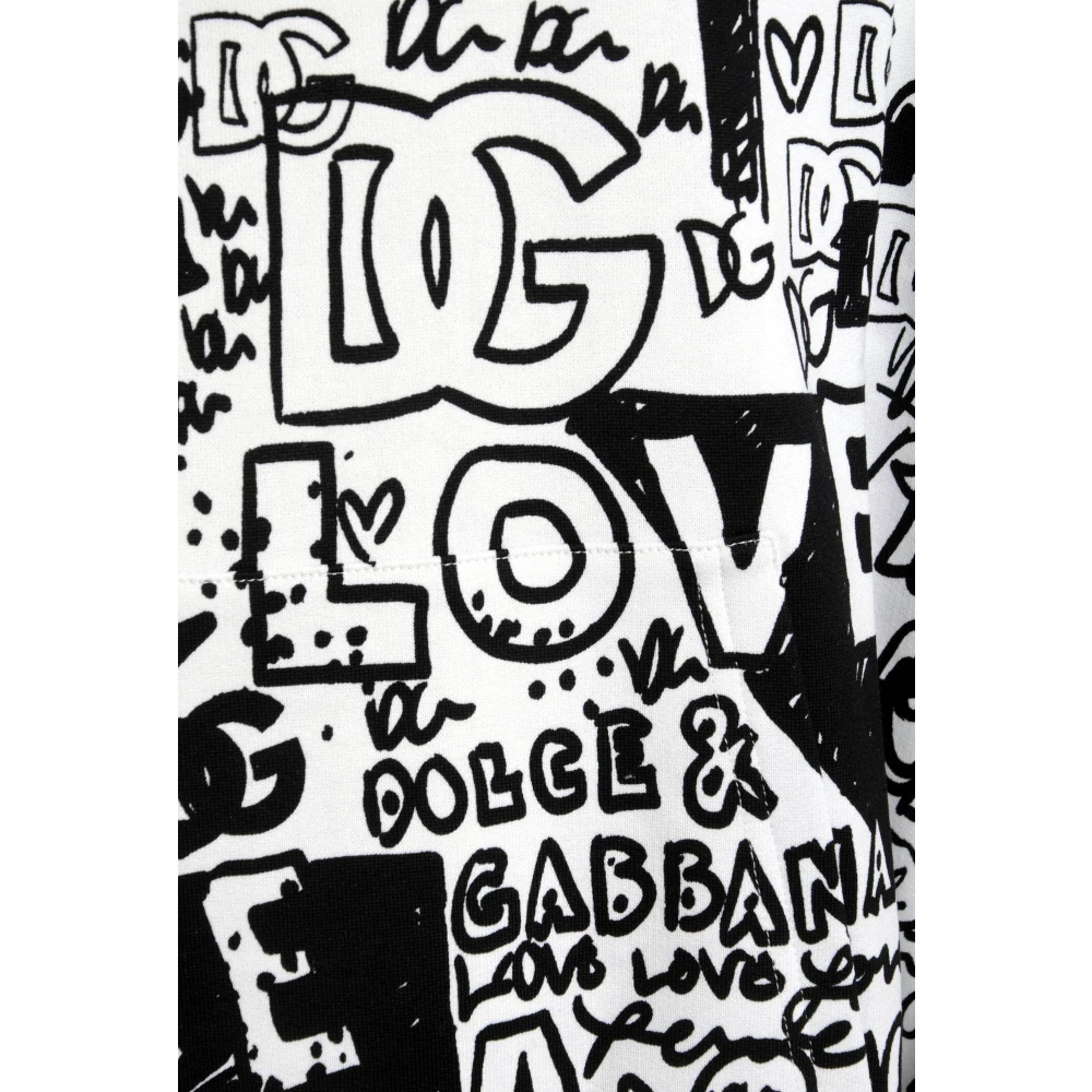 Dolce & Gabbana Heren Hoodie Black Heren
