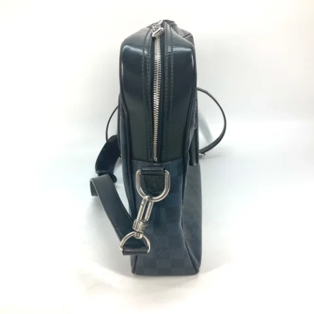 Louis Vuitton Vintage Pre-owned Fabric handbags Black Heren