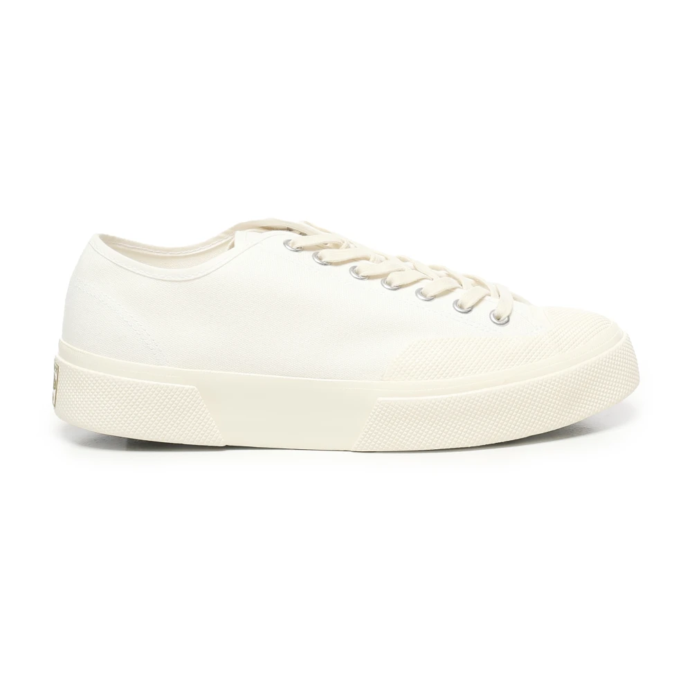 Superga Canvas Sneakers met Rubberen Zool Heren Schoenen Beige