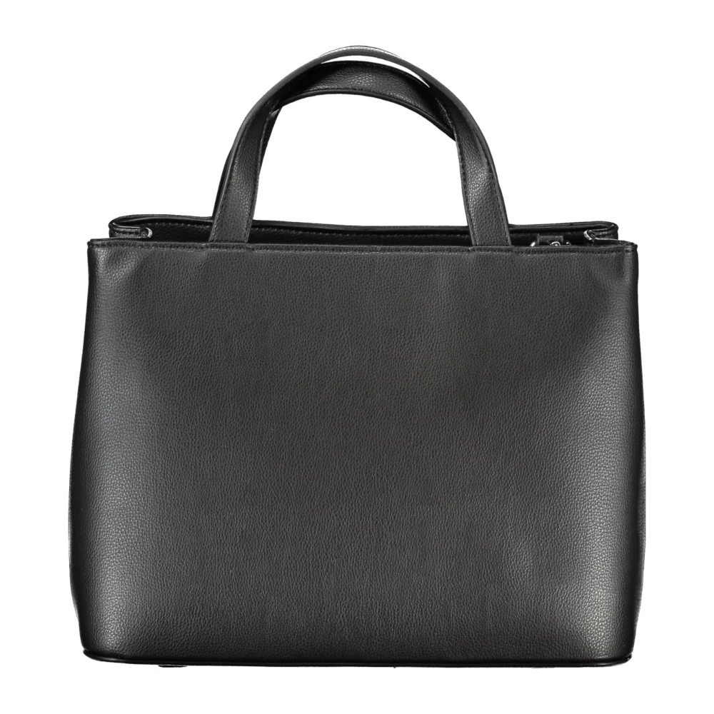 Tommy Hilfiger Zwarte Dames Tas met Handvatten en Verstelbare Band Black Dames