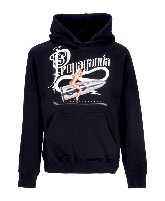 zwarte-dreams-hoodie-met-kangoeroezak