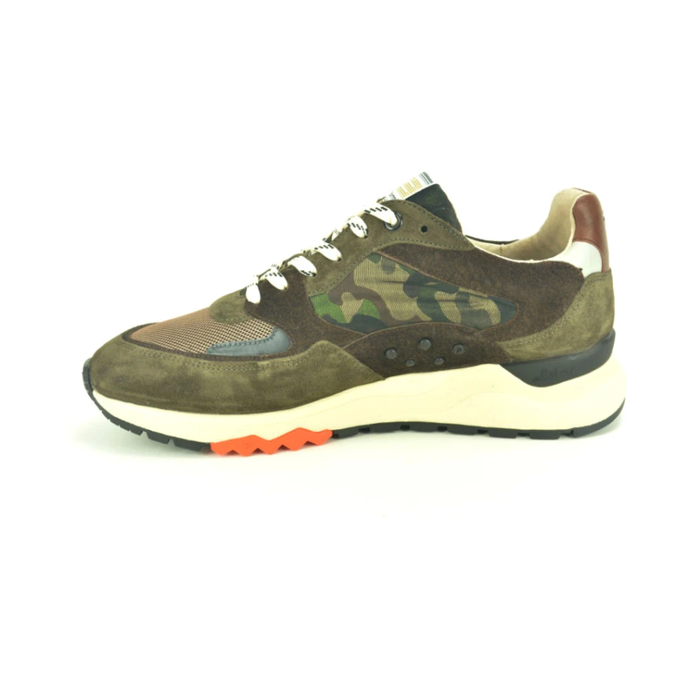 Floris van Bommel D.Taupe+ Runner N. Heren Schoenen Veelkleurig Multicolor