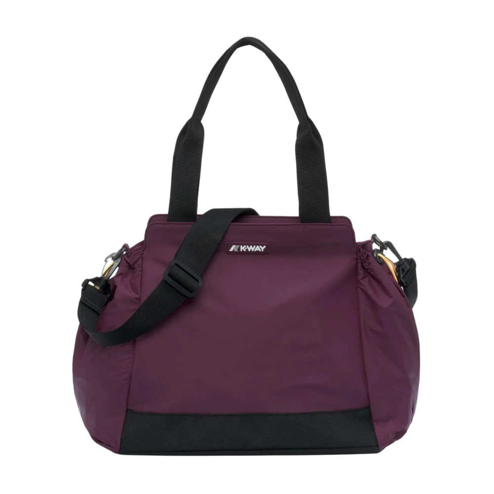 K-Way Purple Aisy Tote Bag - Unisex - Weekend Bags - 2XS - Bags