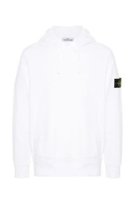 Stilig vit sweatshirt för män