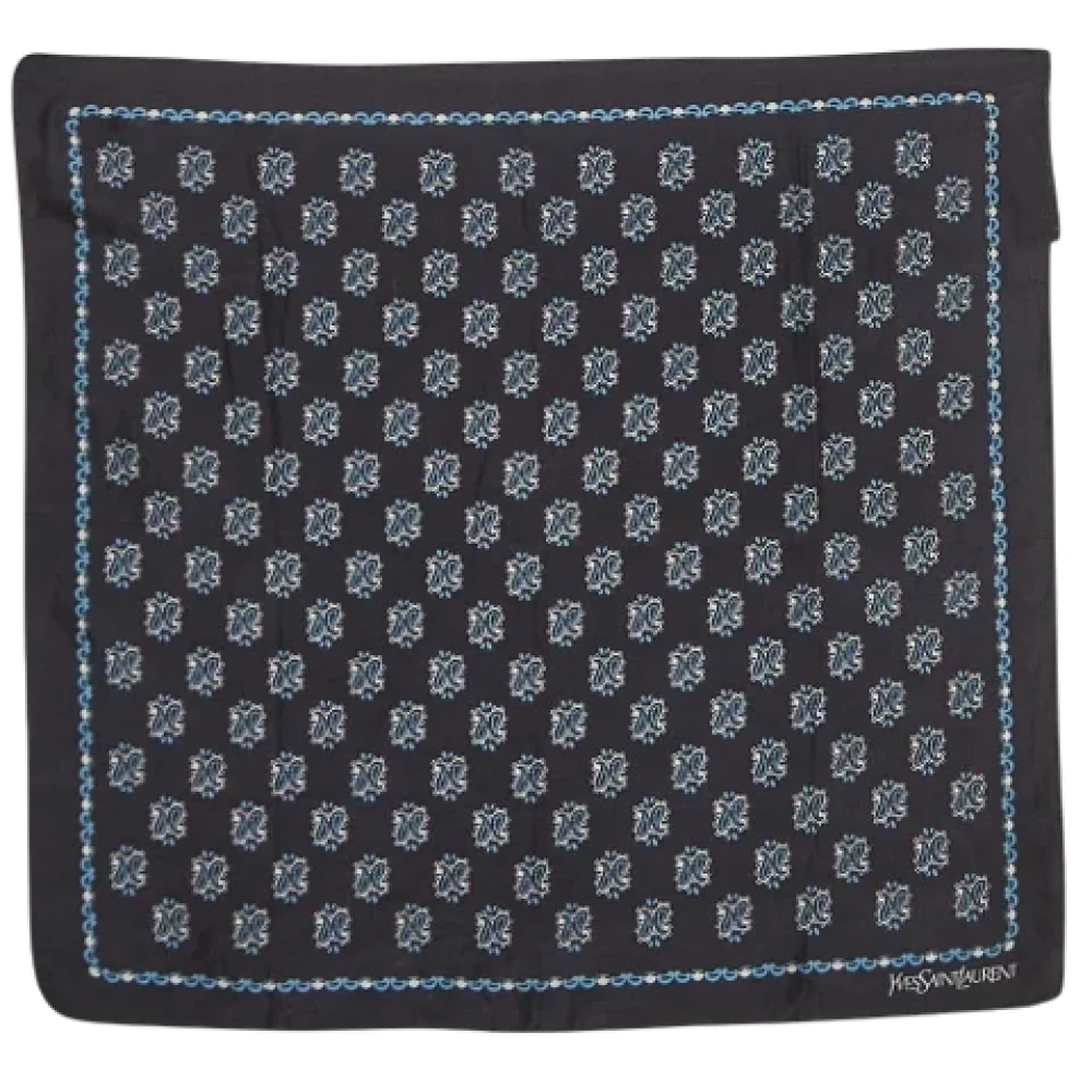 Pre-owned > Pre-owned Accessories > Pre-owned Scarves - - Yves Saint Laurent Vintage - Modalova