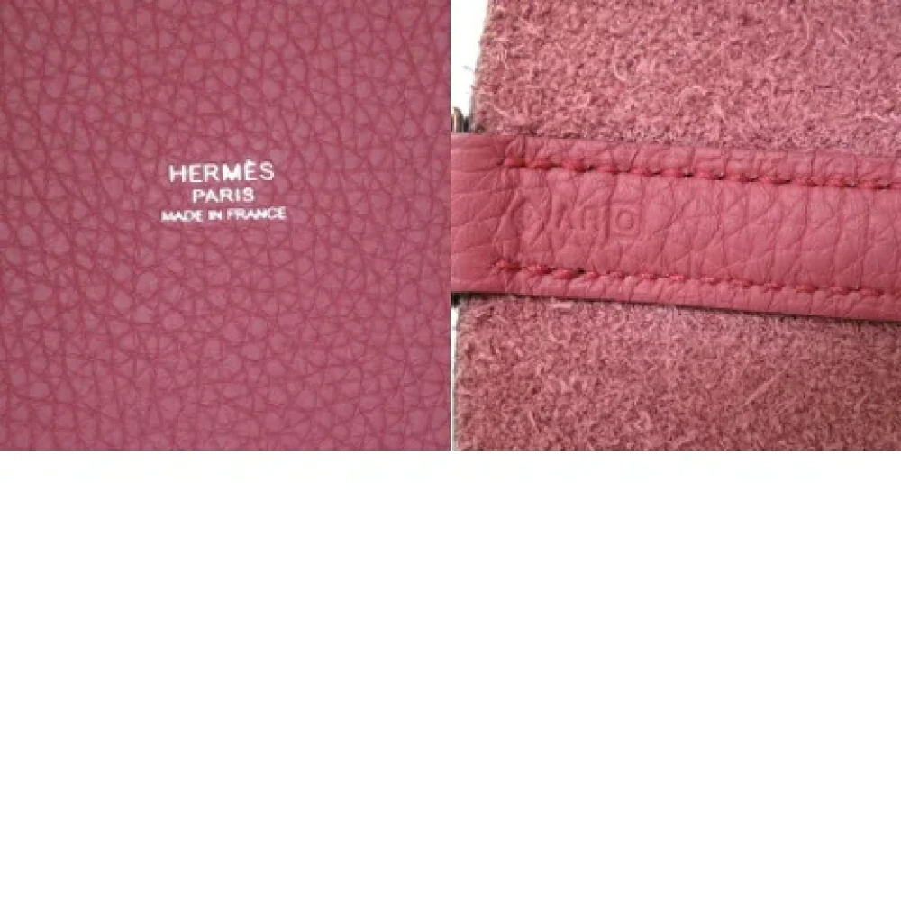 Hermès Vintage Pre-owned Leather totes Pink Dames