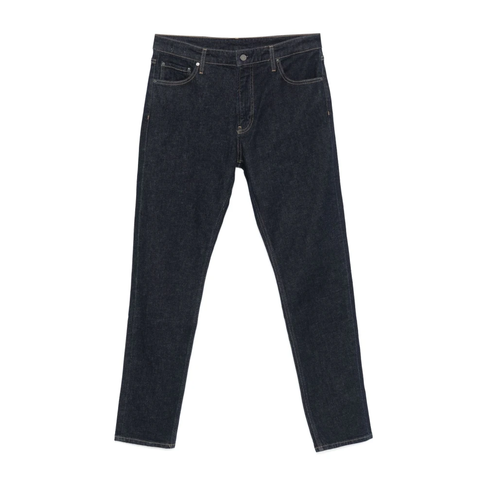 Calvin Klein Indigo Blauwe Jeans met Klassieke Stijl Blue Heren