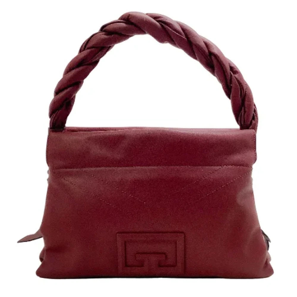 Givenchy Pre-owned Pre-owned Läder handvskor Red, Dam