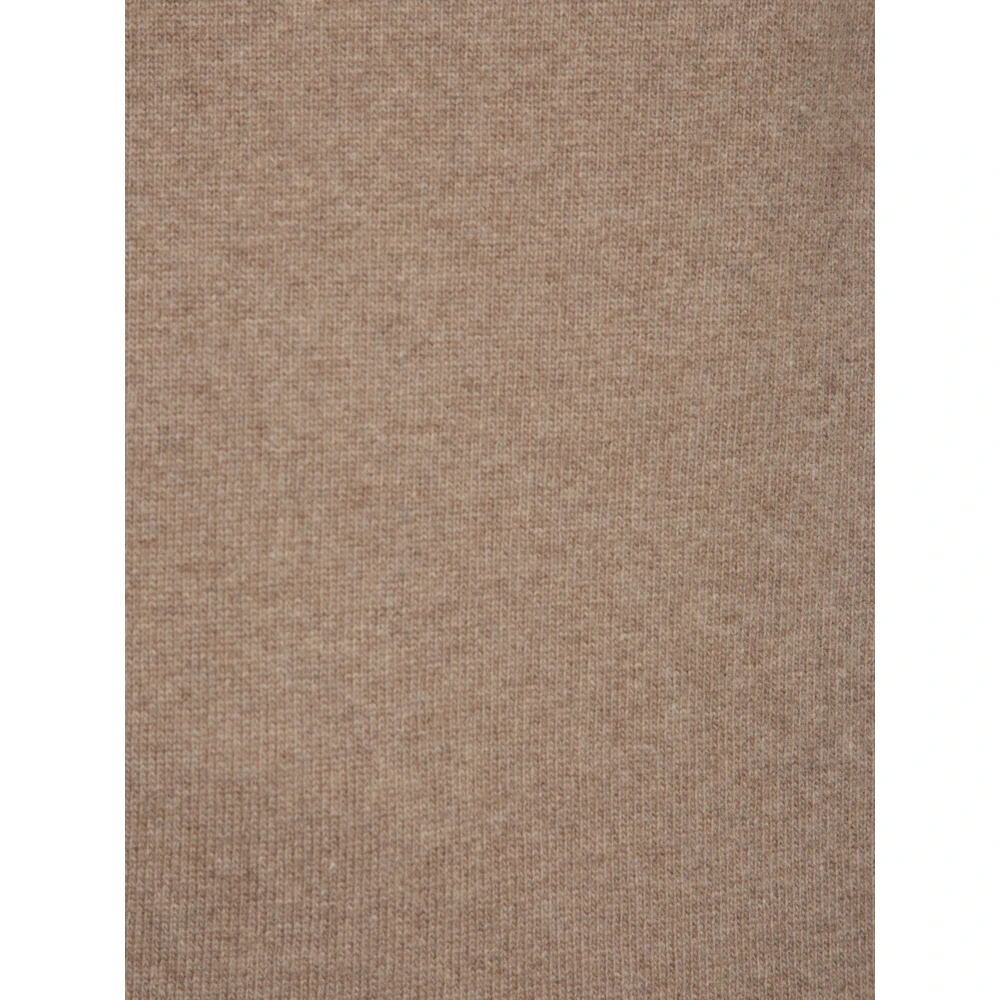 Daniele Fiesoli Beige Gebreide Trui Coltrui Beige Heren