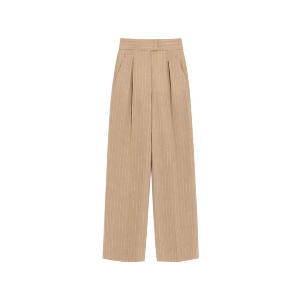 Valentino Garavani - Pantalone - Trousers - Mujer - Marrón - S