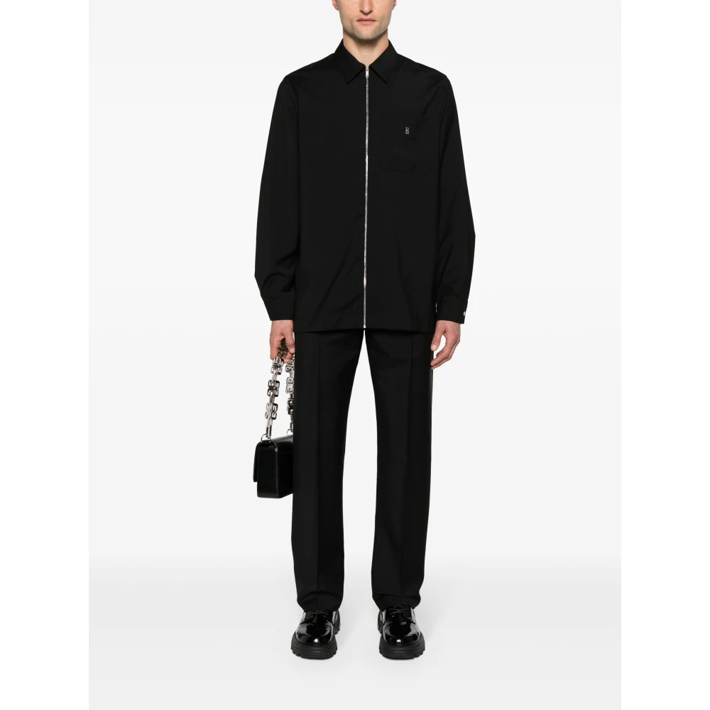 Givenchy Formele Slim-fit Joggingbroek Black Heren