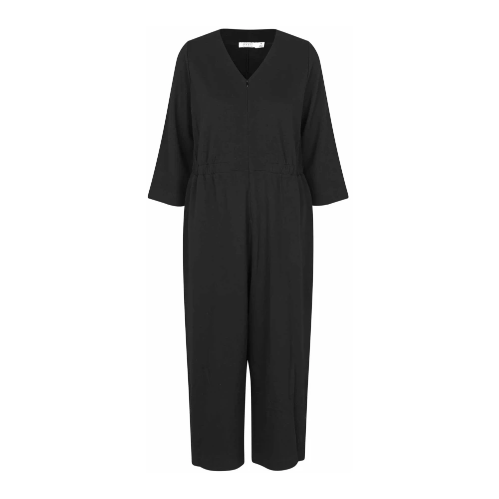 Masai Elegante Jumpsuit Zwart Black Dames