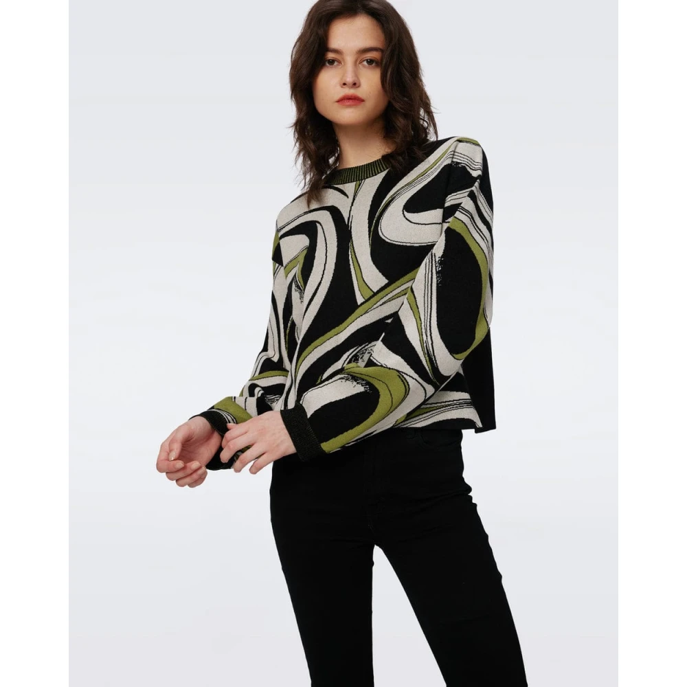 Diane Von Furstenberg Stijlvolle Sweaters Collectie Multicolor Dames