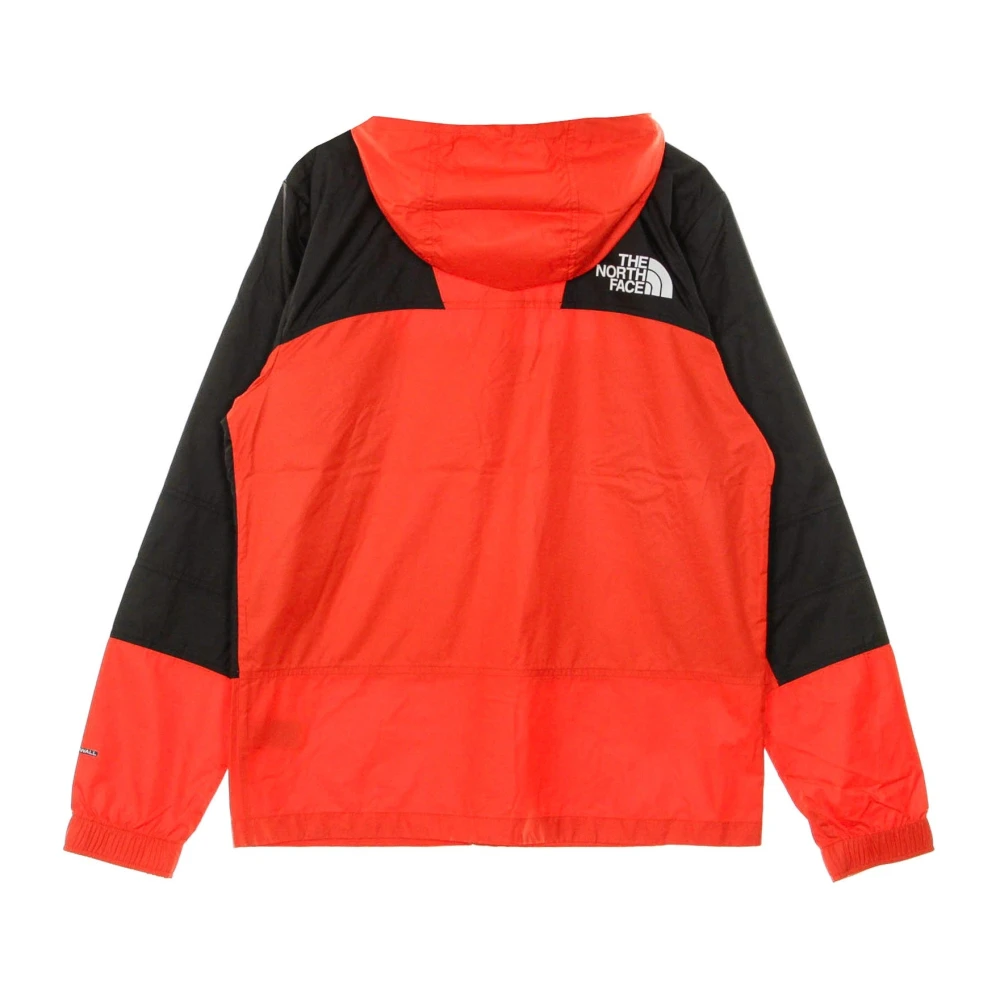 The North Face Lichte windjack in Vurig Rood Zwart Multicolor Heren