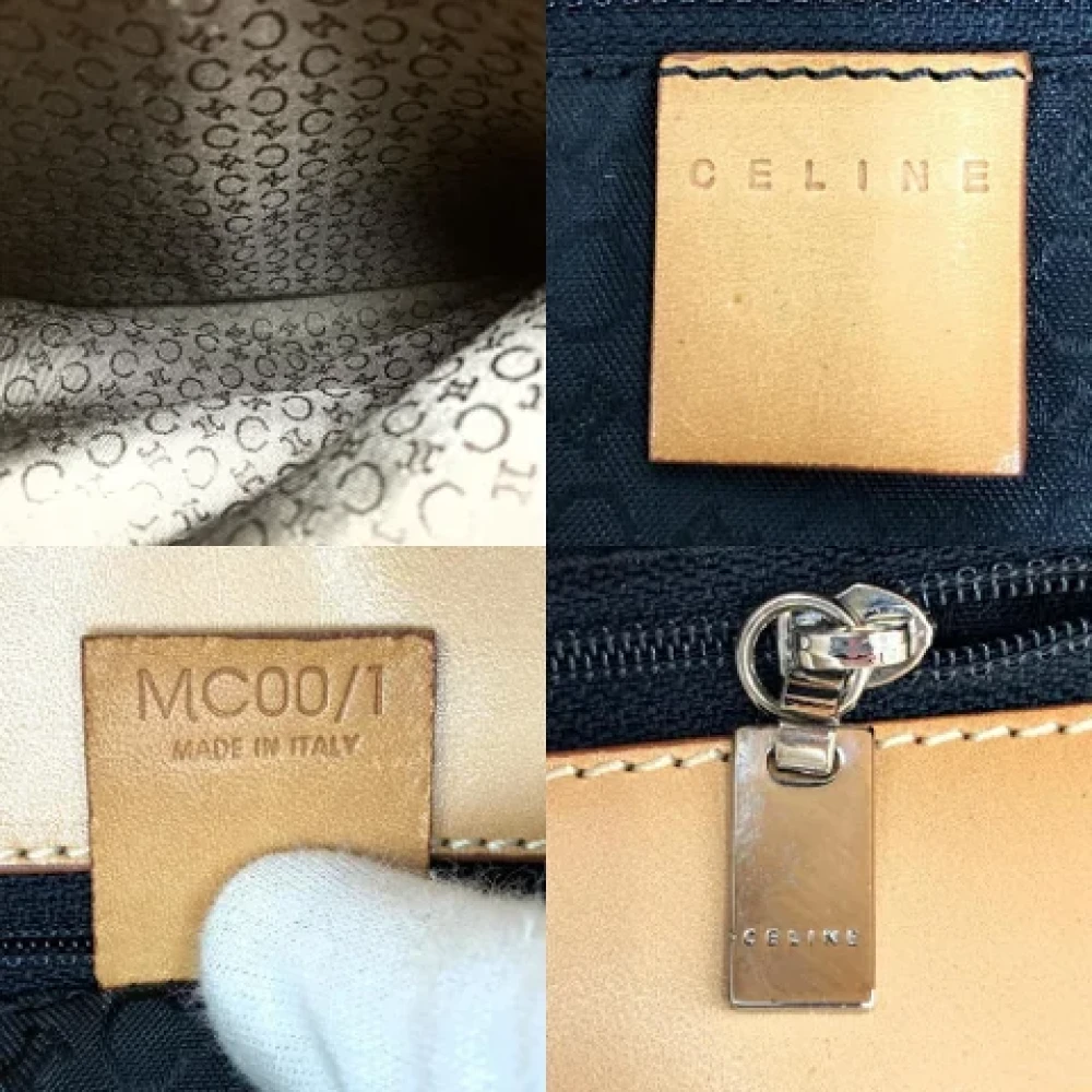 Celine Vintage Pre-owned Suede totes Black Dames