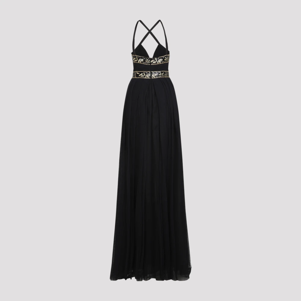 Giambattista Valli Zwarte Elegante Jurk voor Vrouwen Black Dames