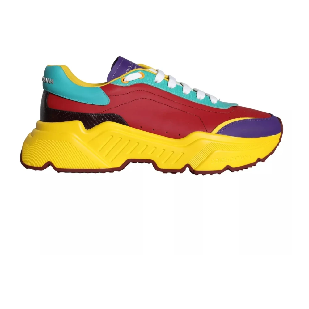 Dolce & Gabbana Men's Multicolor Sneakers,, Daymaster Low Top Trainers Size 10 Uk