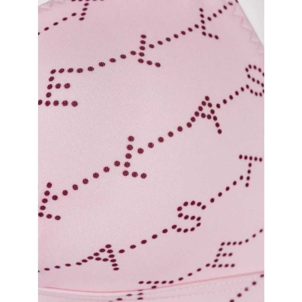 Stella Mccartney Roze Driehoek Bh van Textiel Pink Dames