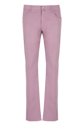 pantalon-en-coton-violet-avec-patch-logo