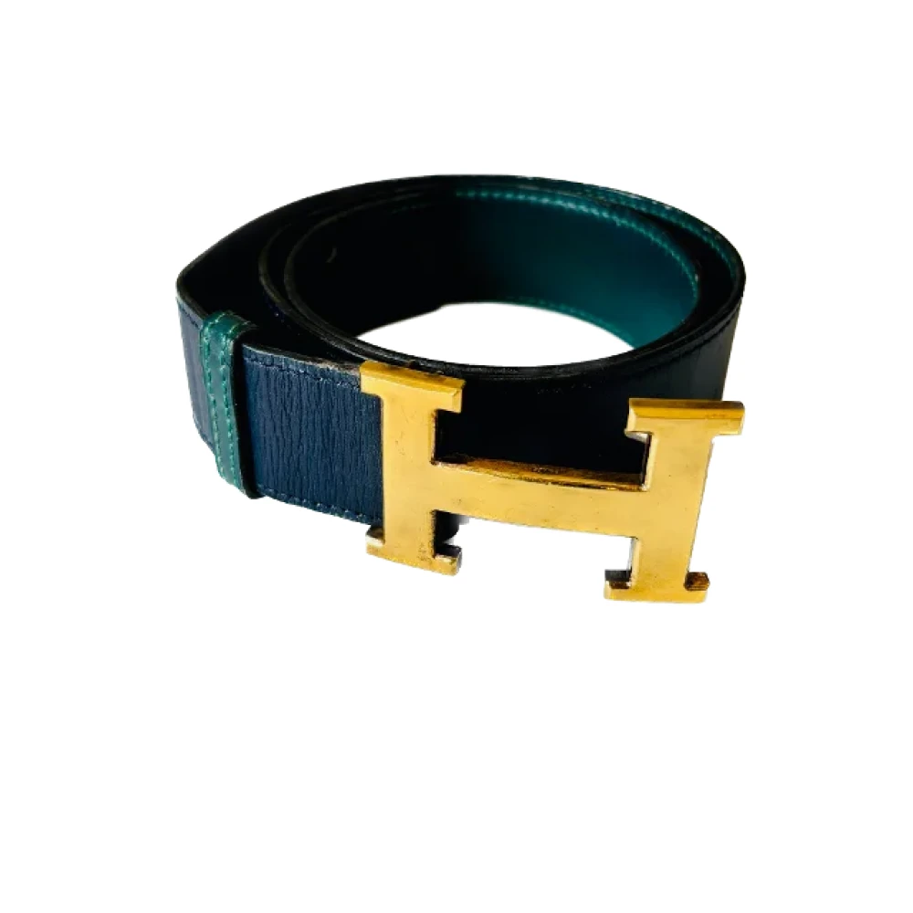 Hermès Vintage Pre-owned Leather belts Green Dames